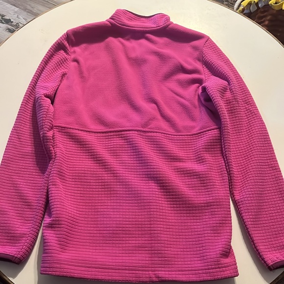 Like New! Land's End Women's Long Sleeve Full Zip Grid Fleece Jacket Small 6-8 - Picture 5 of 5
